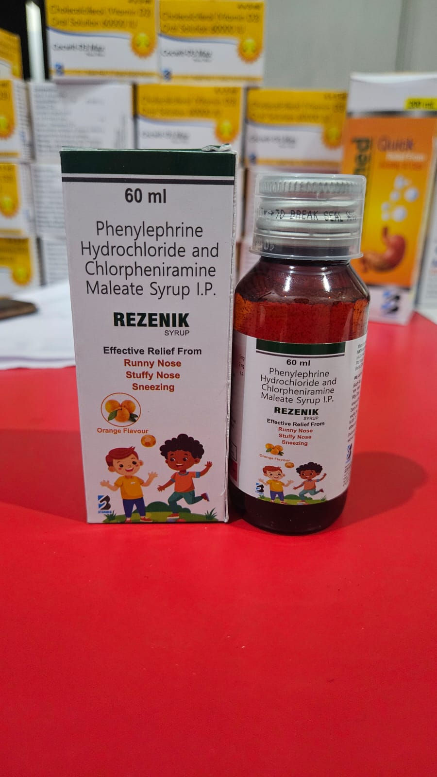 Rezenik Syrup and Drop
